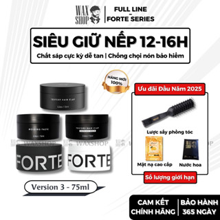 Sáp vuốt tóc nam Forte Series - Control Clay, Molding Paste, Styling Cream, Texture Clay, Pomade TK