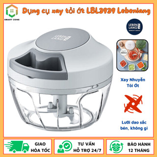 Dụng cụ xay tỏi ớt  Lebenlang LBL3939, Lưỡi xay bén, Dây rút tiện lợi, Dễ dàng sử dụng, Bảo hành 12 tháng