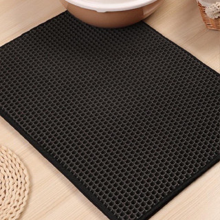  Thảm lót khay vệ sinh cho mèo chống văng cát Thảm hứng cát mèo Thảm cát mèo 