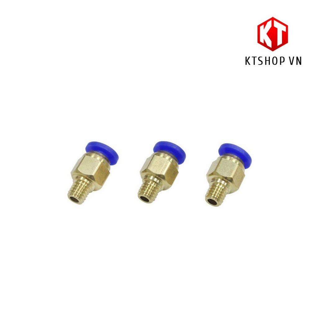 ĐẦU NỐI ỐNG TEFLON PC4 M6 MÁY IN 3D