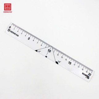Thước kẻ học sinh 20cm Hồng Hà (3385)