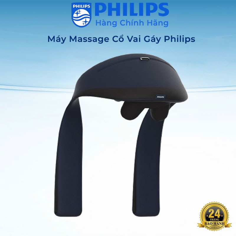 Máy Massage Cổ Vai Gáy PHILIPS 3521-sạc không dây tiện dụng, massage nhiều vị trí, cảm biến nhiệt ch