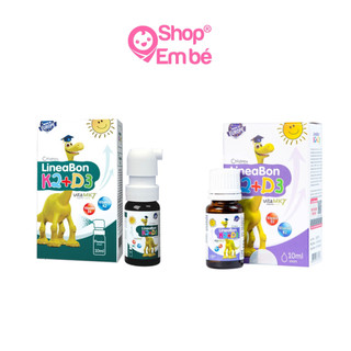 Lineabon K2D3 - Vitamin giúp bé tăng chiều cao, hấp thụ canxi tối đa (10ml)
