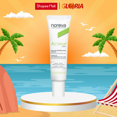Kem Dưỡng Giảm Mụn Và Kiểm Soát Dầu Noreva Actipur 3 En 1 Care 30ml