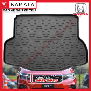 Thảm lót cốp xe ô tô Honda City 2021 -2025 chất liệu TPV cao cấp mới nhất