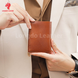Ví da bò thật cao cấp thương hiệu Longdo Leather - BD01