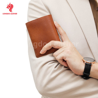 Ví da bò thật cao cấp thương hiệu Longdo Leather - BD01