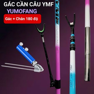  Chống Cần Carbon YMF - Gác Cần Xoay 180 Độ Siêu Bền Nhẹ Tiện Dụng 