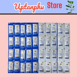 ComBo 6 Dây Dầu Gội - Xả DOVE Phục Hồi Hư Tổn Nuôi Dưỡng Mái Tóc Chắc Khỏe Suôn Mượt