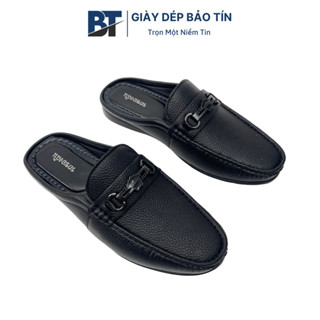 Giày Tây lười nam Bảo Tín BT8895 chất liệu da bò khâu viền, khâu đế chắc chắn, đế chống trượt