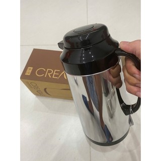 Bình Thủy Rạng Đông INOX 1 Lít Nút Ấn