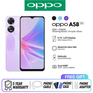 Điện Thoại Oppo A58 (8GB/256GB) Chính Hãng - Bảo Hành 12 Tháng