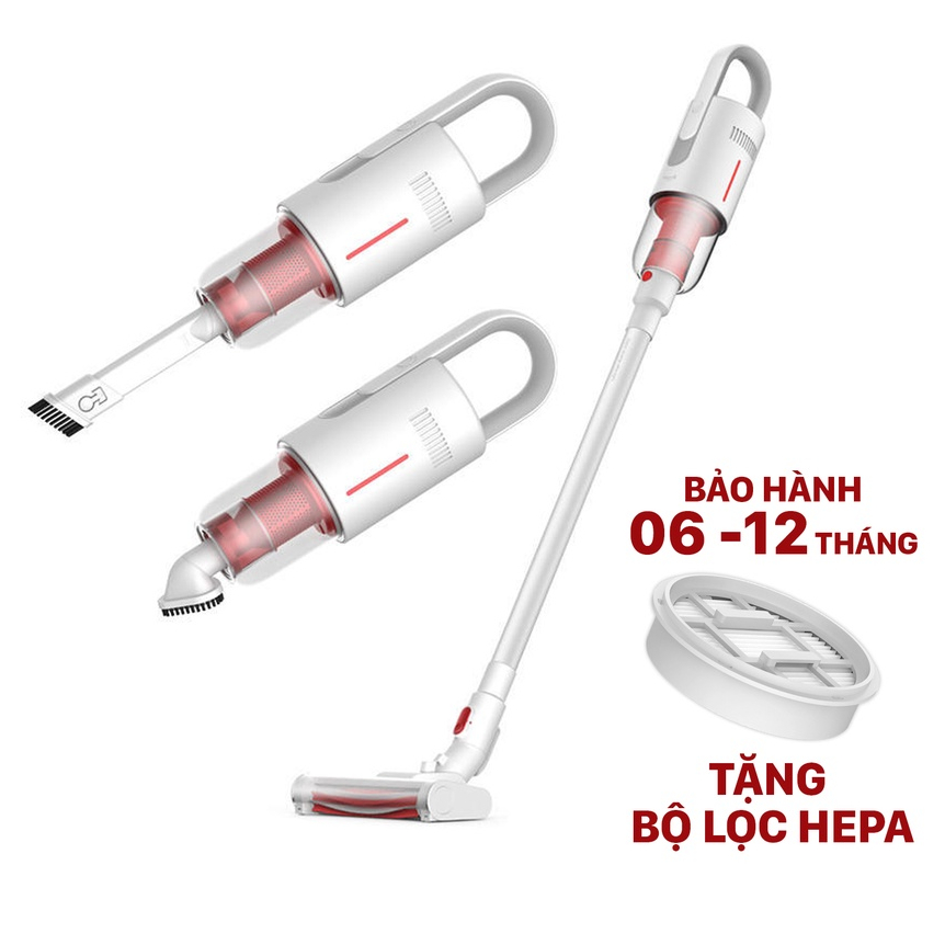 (Tặng lọc Hepa) Máy hút bụi cầm tay không dây Deerma DEM - VC20 Plus