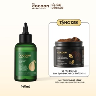 Cải tiến mới - Nước dưỡng tóc tinh dầu bưởi Cocoon ngăn ngừa gãy rụng và hỗ trợ mọc tóc 140ml