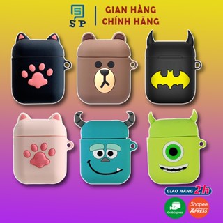 Ốp Airpod, vỏ ipod 1/2/i12 bảo vệ tai nghe không dây bluetooth, case airpod, hộp đựng tai nghe S P