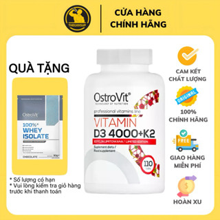 Ostrovit Vitamin D3 4000 + K2 (110 Viên) - Vitamin Tăng Sức Đề Kháng, Hệ Miễn Dịch, Săn Chắc Xương