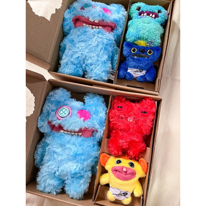 𝗦𝗲𝘁 𝗙𝗮𝗺𝗶𝗹𝘆 𝗙𝘂𝗴𝗴𝗹𝗲𝗿 • Set 3 Món Gấu Bông & Móc Khoá Fuggler