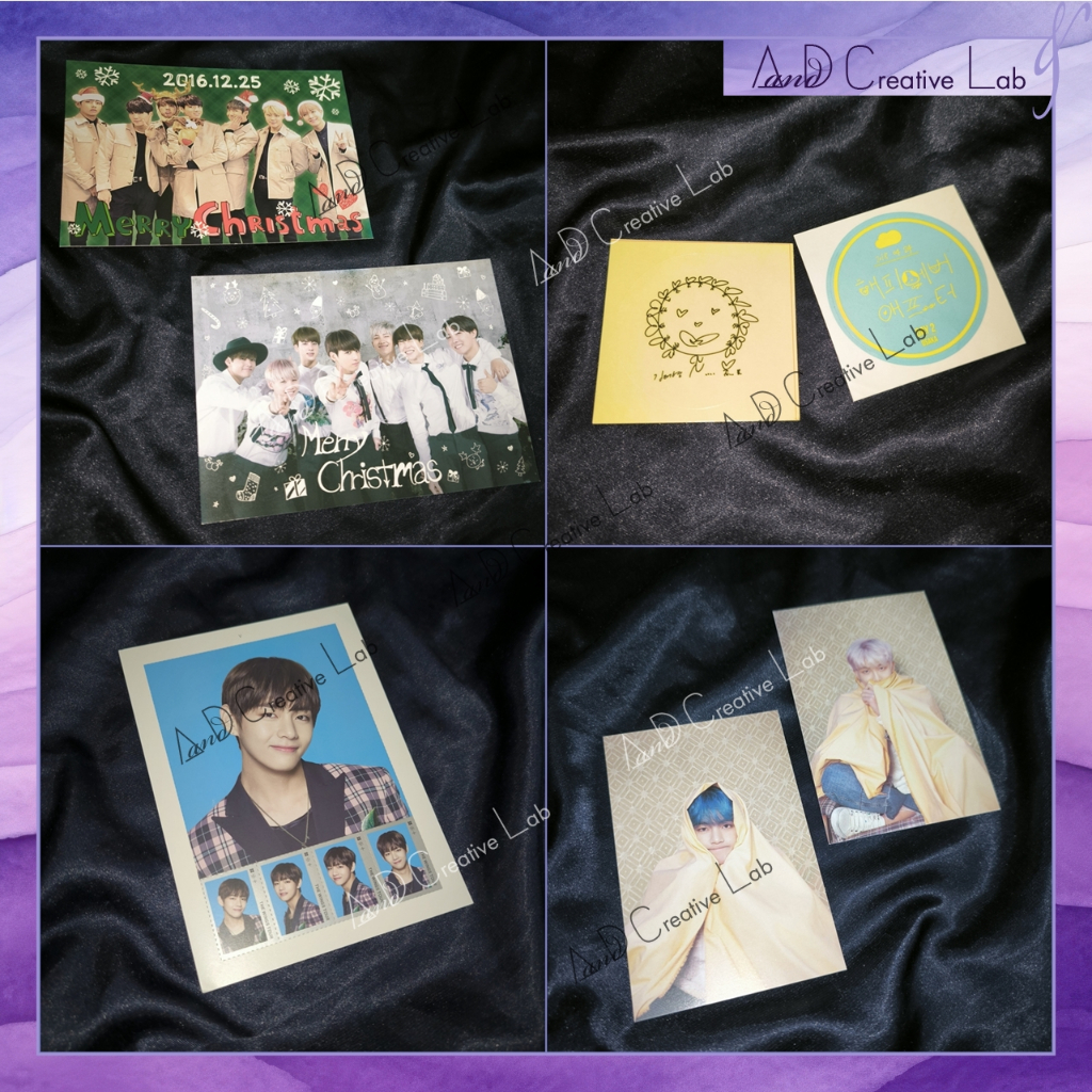 (Official) BTS Postcard, Sticker