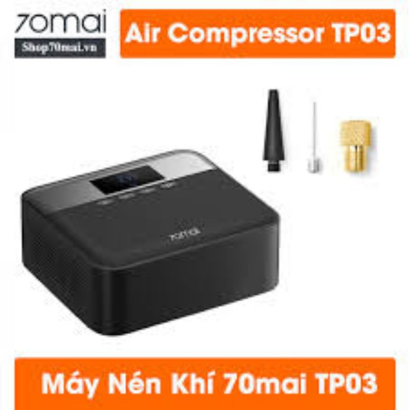 Bơm Lốp Ô tô Xiaomi 70Mai TP03 Chính Hãng bảo hành 2 năm

