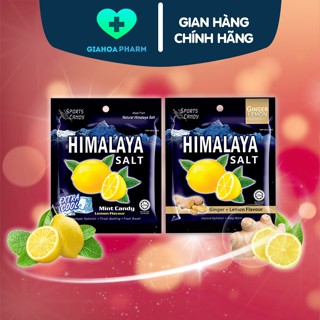  Kẹo chanh muối Himalaya Salt vị bạc hà  Mint Candy    vị gừng  Ginger  Lemon Flavour  MALAYSIA  bù khoáng thông cổ cọng 