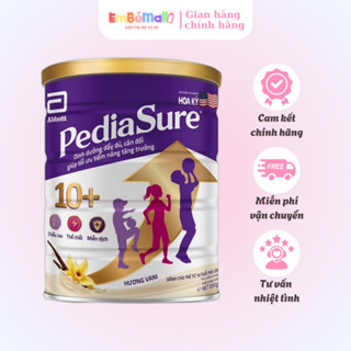 Sữa Bột Pediasure 10+/ Pediasure 1+ CPP Hương Vani