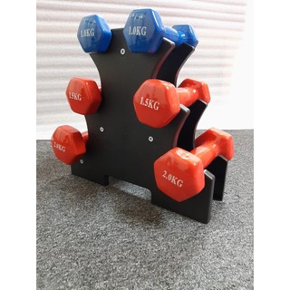 Tạ tay cao su cao cấp 2kg,  tạ tay tập gym yoga cho nam nữ, tạ tập khởi động