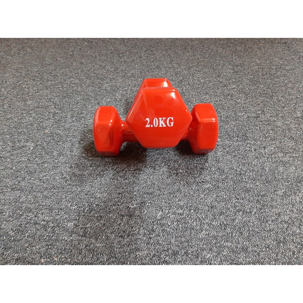 Tạ tay cao su cao cấp 2kg,  tạ tay tập gym yoga cho nam nữ, tạ tập khởi động