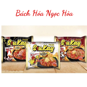 Mì SiuKay vị Hải sản/Bò Cay/Gà Cay Phô Mai 128g - Acecook Việt Nam
