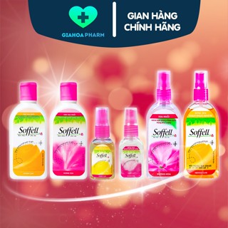 Xịt / Kem bôi chống muỗi Soffell - Xua đuổi ngăn muỗi đốt 8 - 10 giờ (Hương hoa / Hương cam) [sofell, soffel, sofel]