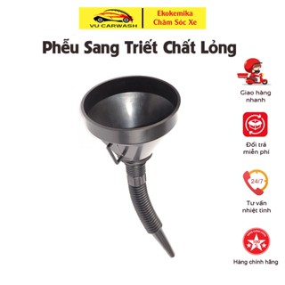  Phễu Rót Dầu Đổ Xăng Ô Tô - Xe Máy Đổ Nước Làm Mát Có Tấm Lọc - Phễu Đong Dung Dịch Hóa Chất 