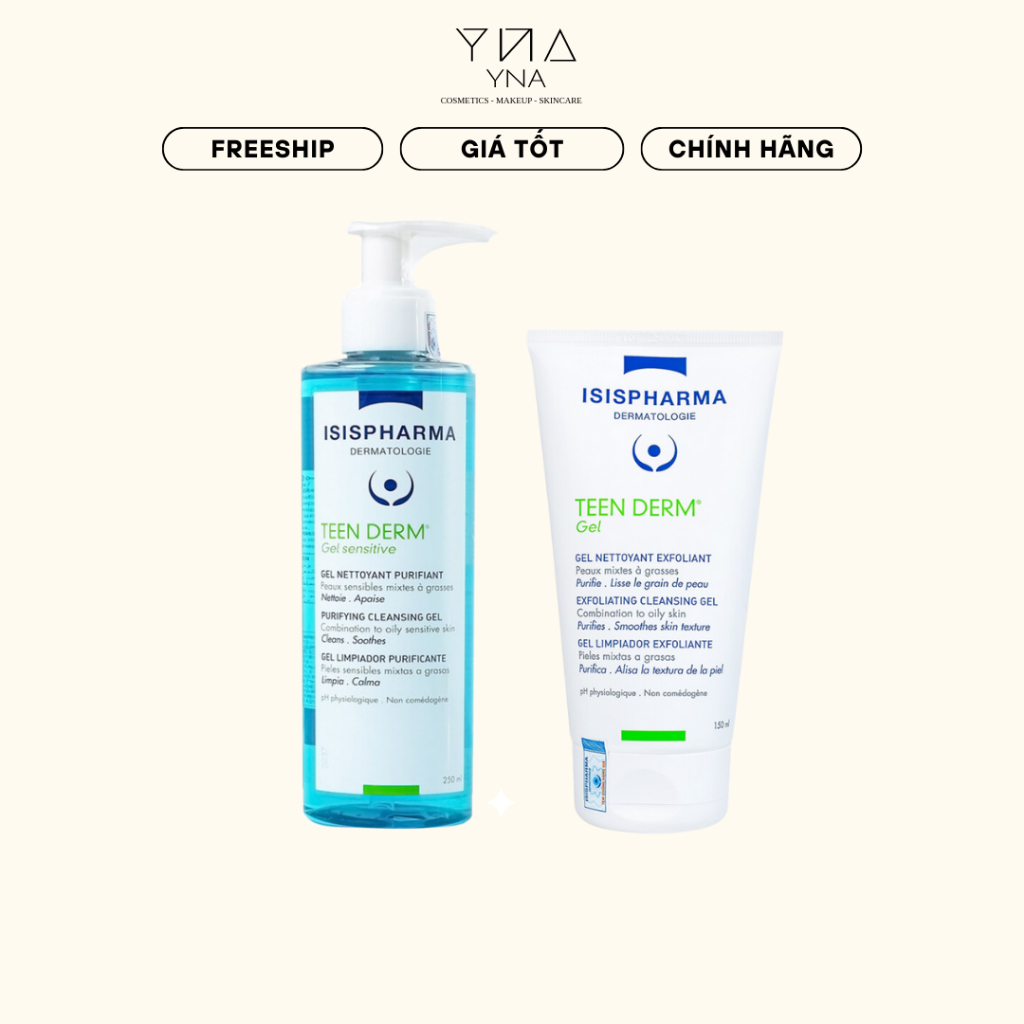 Sữa rửa mặt Isis Pharma Gel (hàng công ty)