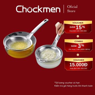 Muỗng Lọc CHOCKMEN Inox 304 Muôi Vớt Lọc Nhà Bếp Vá Lọc Dầu Muôi Thủng Ăn Lẩu Tiện Dụng