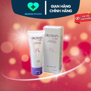  Gel vệ sinh Phụ nữ Erossan Care  Dược Hậu Giang - DHG Pharma  - Làm sạch khử mùi huyết trắng bôi rôm sảy mụn nấm 