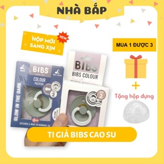 Ti Giả Bibs Cao Su, ti giả Frigg Đan Mạch Chính Hãng 100% Cao Su Thiên Nhiên Cho Bé - Nhà Bắp Store