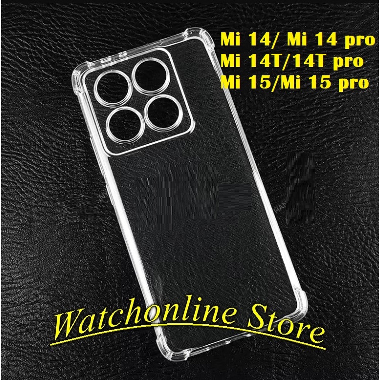 Ốp silicon ốp chống va đập Xiaomi 14T , 14T pro , Xiaomi 14 , 14 pro , Xiaomi 15 pro Mi15 Mi 15 chốn