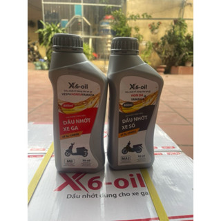  Dầu Nhớt Xe Máy X6 Hàng Chất Lượng Cao Bảo Vệ Động Cơ Bền Bỉ Dành cho các dòng xe 