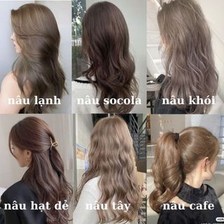  Thuốc Nhuộm Tóc Tại Nhà Những Màu Nhuộm Siêu Xinh Tặng kèm găng tay và HDSD 