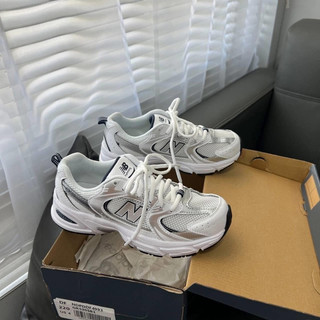 Giày sneaker new 530 trắng xanh than