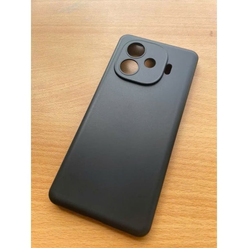 Ốp lưng silicon đen cho vivo IQOO Z9,Z9 TURBO ốp dẻo siêu đẹp