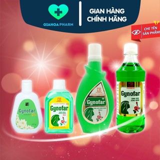 Dung dịch Gynofar giúp vệ sinh phụ nữ, sát trùng vết thương, mụn, rôm sảy, chống gàu (Pharmedic)