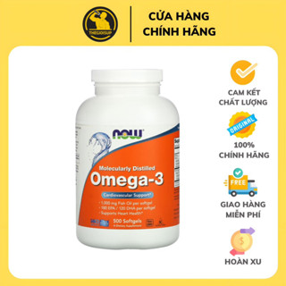 NOW OMEGA 3 Viên Dầu Cá Cao Cấp Nhất Mỹ