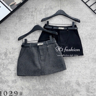  QUẦN GIẢ VÁY DẠ KÈM ĐAI BÉ SANG CHẢNH HÀNG QCL1 MS211029 