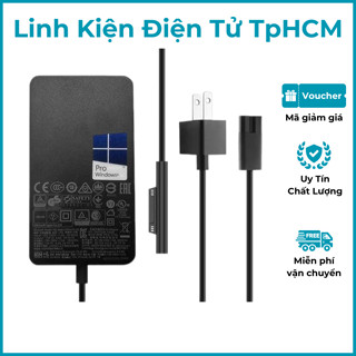  Sạc Surface Pro 3 4 5 6 7 8 X Go 1 2 Surface Laptop 1 2 3 Surface Book - Adapter Surface New - Charger 65W - ZIN 