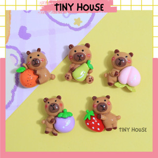 Nam châm trang trí hít dính tủ lạnh hình Capybara (1 cái) T9A2