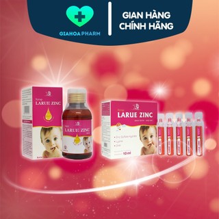 Siro Larue Zinc bổ sung kẽm cho cơ thể, giúp bé ăn ngon miệng, tăng cường sức đề kháng trẻ em, người lớn [Mediphar USA]