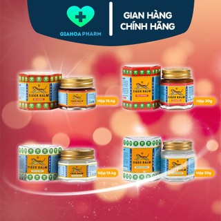  Tiger balm Ointment - Dầu cù là   Cao xoa massage con hổ  cọp  Singapore - Giảm đau thông mũi bôi muỗi côn trùng cắn 