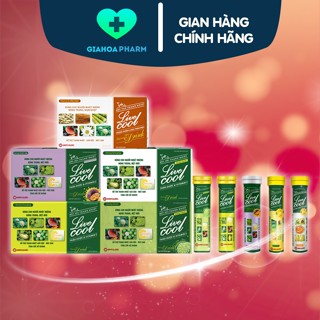Bột / viên sủi Livecool / Live cool (Nam Dược) - Thanh nhiệt, mát gan, giải độc, lở loét, nhiệt miệng, nóng trong người
