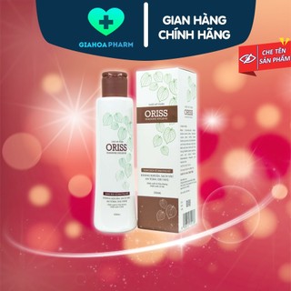  Oriss - Dung dịch vệ sinh phụ nữ chiết xuất trầu không lô hội kháng khuẩn sạch sâu an toàn giảm ngứa huyết trắng 