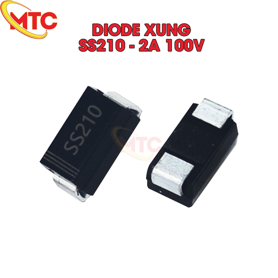 Chuyên Sỉ- Diode Dán SS210 SMA 2A 100V (SMD Dán) [Diode xung]