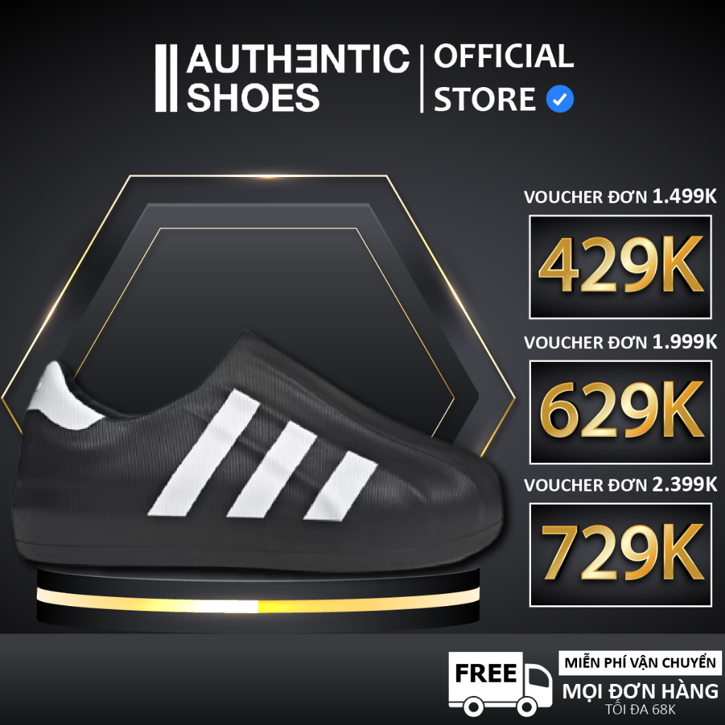 [ CHÍNH HÃNG ] Giày Adidas AdiFOM Superstar ‘Black’ HQ8752 ♡